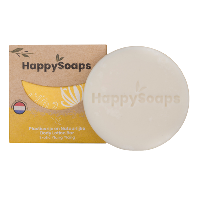 HappySoaps - Body Lotion Bar - Exotic Ylang Ylang